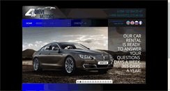 Desktop Screenshot of 4drive-rent.com
